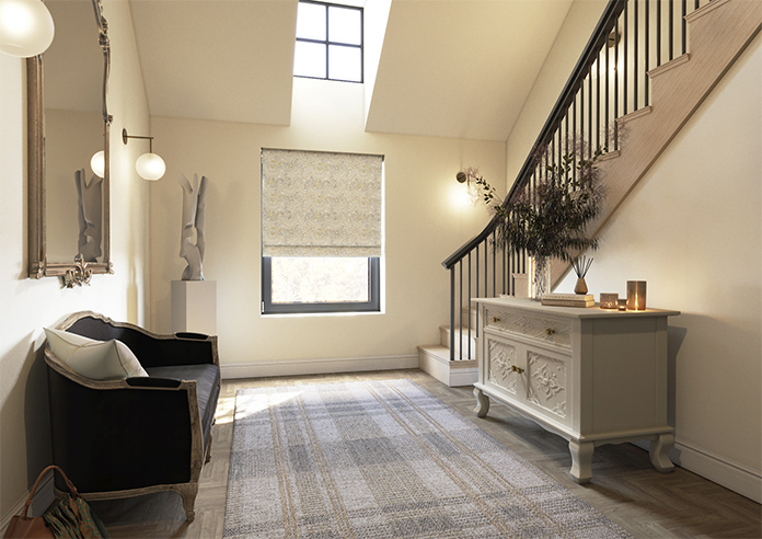 William Morris At Home Larkspur, Flint - Twist&Fit Roman Blind - Image 7